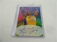 Platinum Cuts Kobe Bryant Facsimile Signed Card