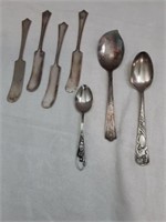 Assorted Silver Plated Flatware