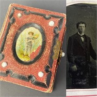 Victorian Album w/ Tintypes & Daguerreotype