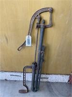 Antique Water Foot/Hand Pump, Myers, 32"T