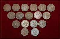 Large US Cent Lot; 1824 - 1840