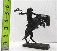 Franklin Mint  "The Bronco Buster" By Remington