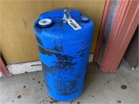 Blue Liquid Container, 20 Gallon w/Spigot