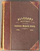Allegany and Its People A Centennial Memorial 1896