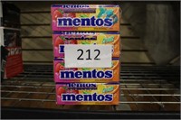 4-15ct mentos fruit chews 6/25