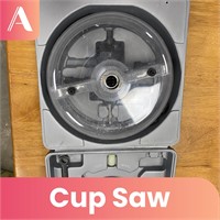 Cup Saw with Dust Collector