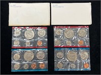 1976 & 1977 US Uncirculated Coin Sets