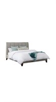 $750.00 Rippled  Upholstered Bed, KING SIZE