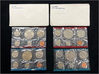 1974 & 1975 US Uncirculated Coin Sets