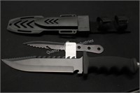 3pc hunting knife set (display)