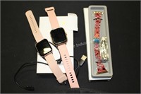 2- smart watches & extra bands (display)