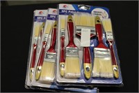 3-5pc paint brush sets (display)