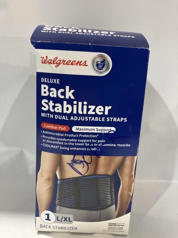 $33.00 Back Stabilizer with Dual Adjustable