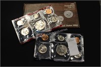 1985 US mint uncirculated coin set (display)