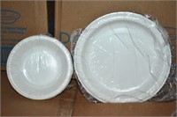 Paper Plates and Bowls - Qty 19,500