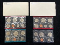 1980 & 1981 US Uncirculated Coin Sets
