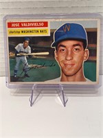 Jose Valdivielso 1956 Topps Baseball Card