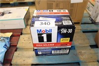 6-1qt mobil 1 5W-30 high mileage