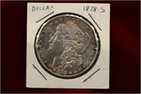 1878S Morgan Silver Dollar