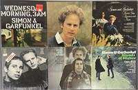 6 Simon & Garfunkel Vinyl LP Records