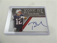 Iconic Ink Tom Brady Facsimile Signature Card