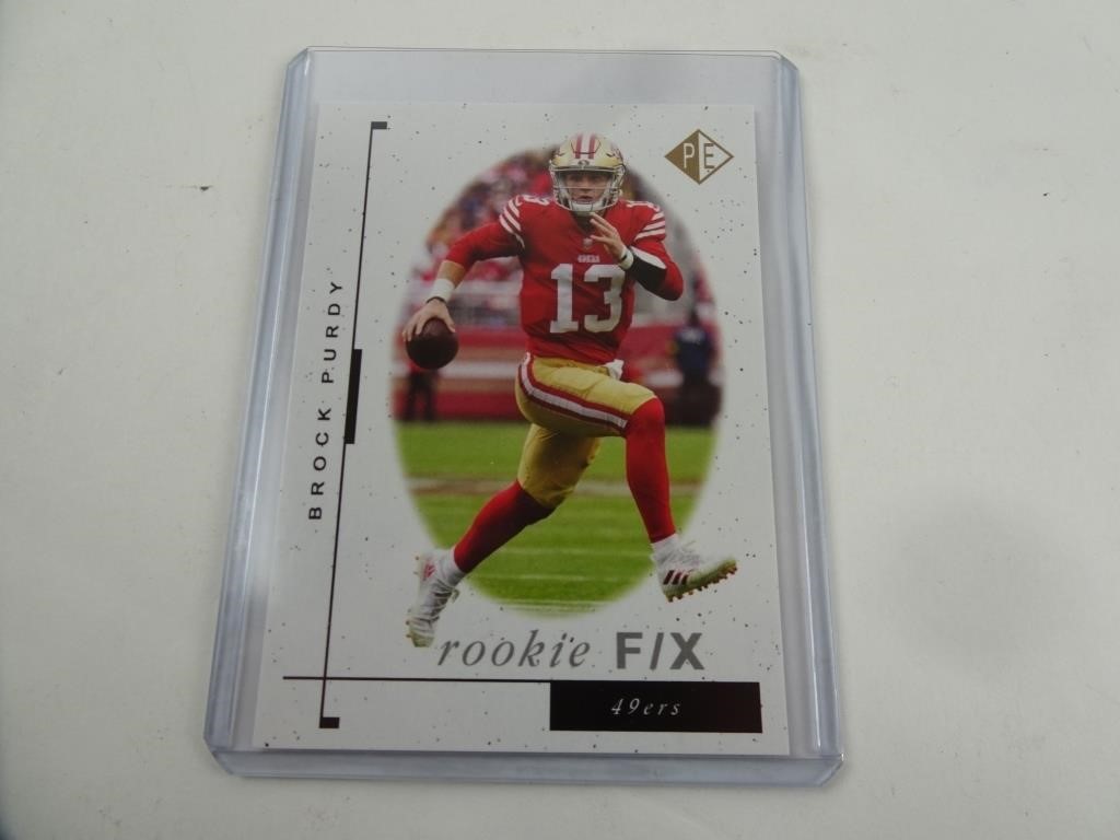 Rookie F/X Brock Purdy Card