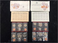 1988 & 1989 US Uncirculated Coin Sets