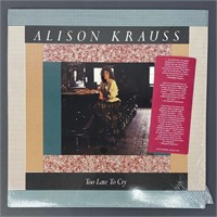 Alison Krauss Too Late to Cry LP Vinyl Record