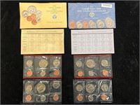 1990 & 1991 US Uncirculated Coin Sets