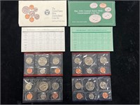 1992 & 1993 US Uncirculated Coin Sets