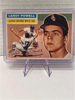 Leroy Powell 1956 Topps Baseball Card
