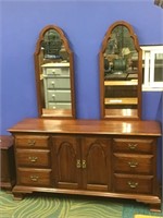 Pennsylvania HousenWood Dresser with Mirrors