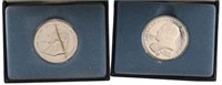 Two Bicentennial Medals: 1974 1st Continental