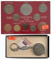 1968 Farewell of the L.S.D. system type coin set