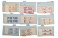 27 Sets of US Postal Stamp plates. Stamp #'s: