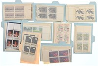 20 Sets of US Postal Stamp plates. Stamp #'s: