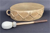 Native American Double Sided Drum