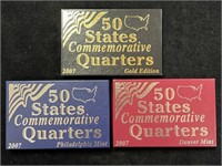 2007 50 States Commemorative Quarters Sets