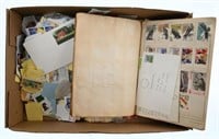 Misc Lot of stamps to include: Stamp book, Qty.