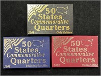 2008 50 States Commemorative Quarters Sets