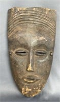 African Hand Carved Dan Mask