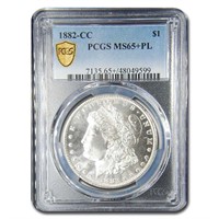 1882-CC Morgan Dollar MS-65+ PCGS (PL)