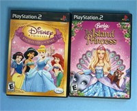 PS2 Princess games. Working .