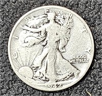 1942 P Silver Walking Liberty Half Dollar Coin