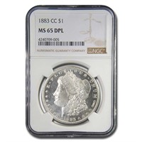 1883-CC Morgan Dollar MS-65 DPL NGC
