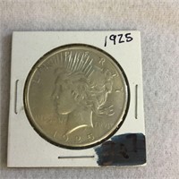 US 1925 Silver Peace Dollar