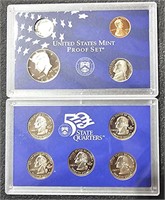 1999 US Mint Proof 9 Coin Set