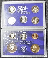 2000S US Mint Proof 10 Coin Set