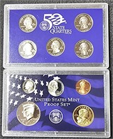 2006S US Mint Proof 10 Coin Set
