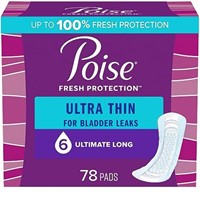 Poise Ultra Thin Incontinence Pads & Postpartum